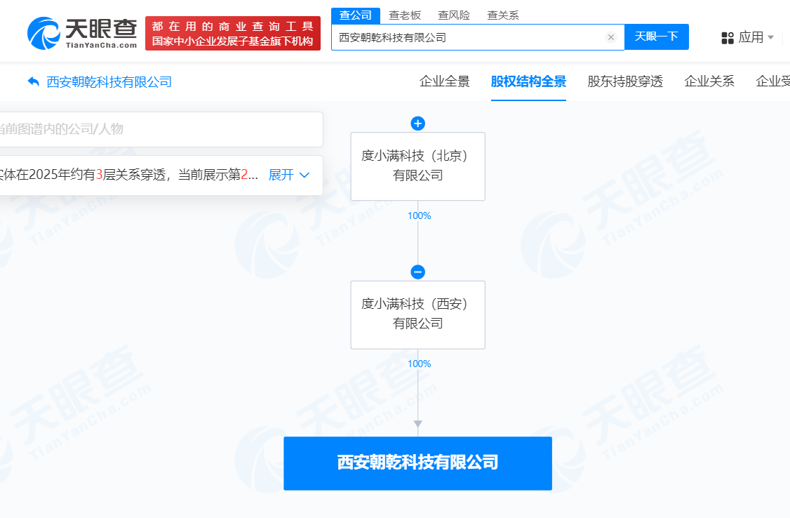 度小滿再擴西安版圖，新設立科技公司深耕金融科技服務